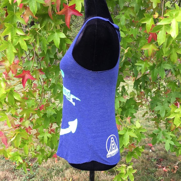 Sanfranpsycho Anchor Tank Top - Picture 2 of 8